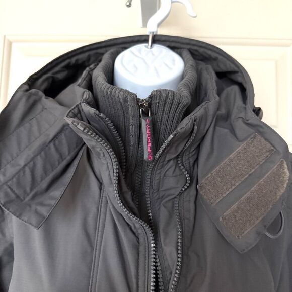NWOT Superdry Japan Women’s Hooded Mountain Windbomber Jacket - Picture 4 of 15